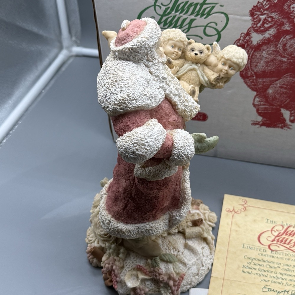 United Design The Legend of Santa Claus Victorian Santa Teddy Suzan Bradford - Picture 6 of 8